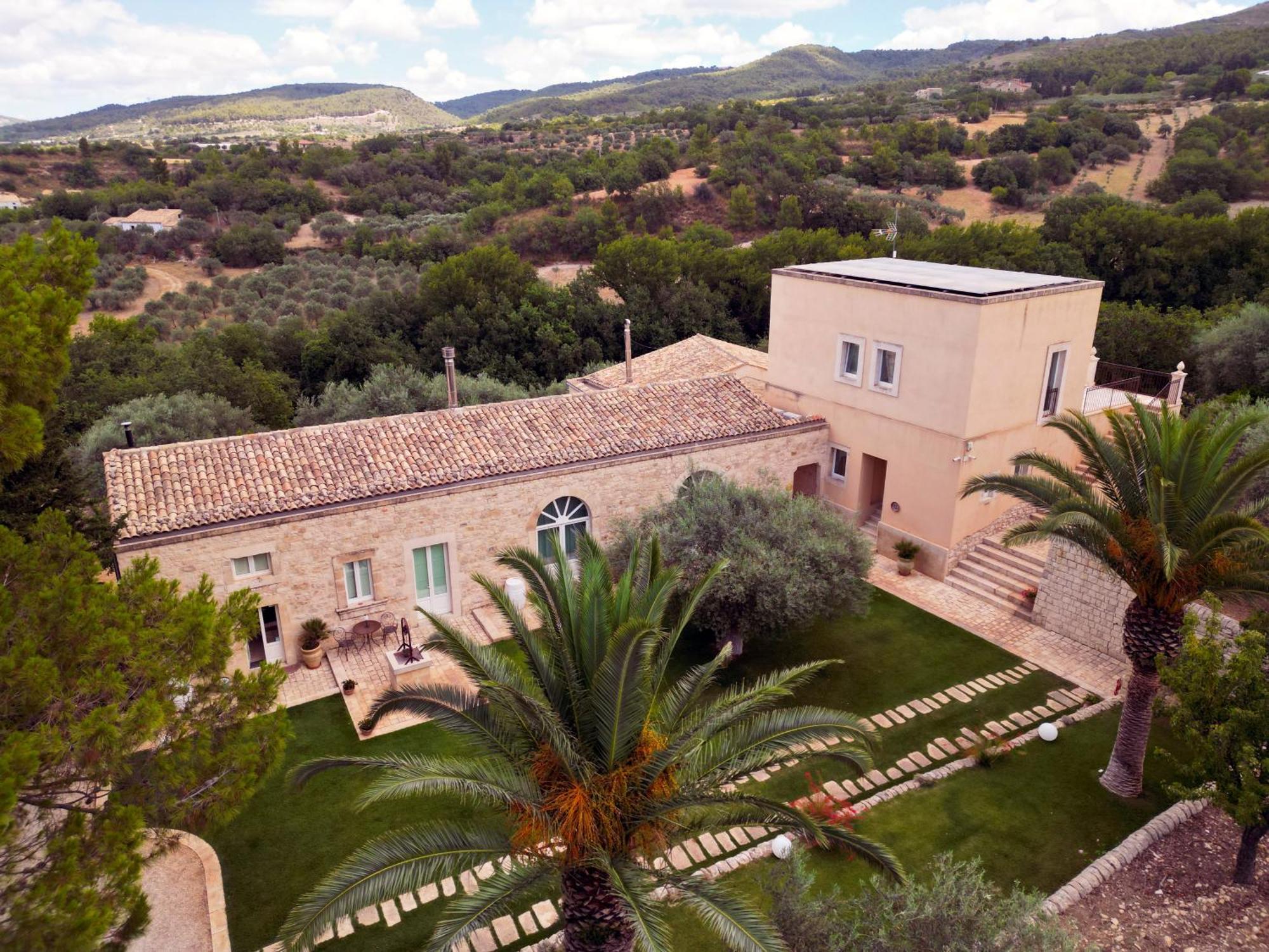 Villa Santa Margherita Chiaramonte Gulfi Exterior foto