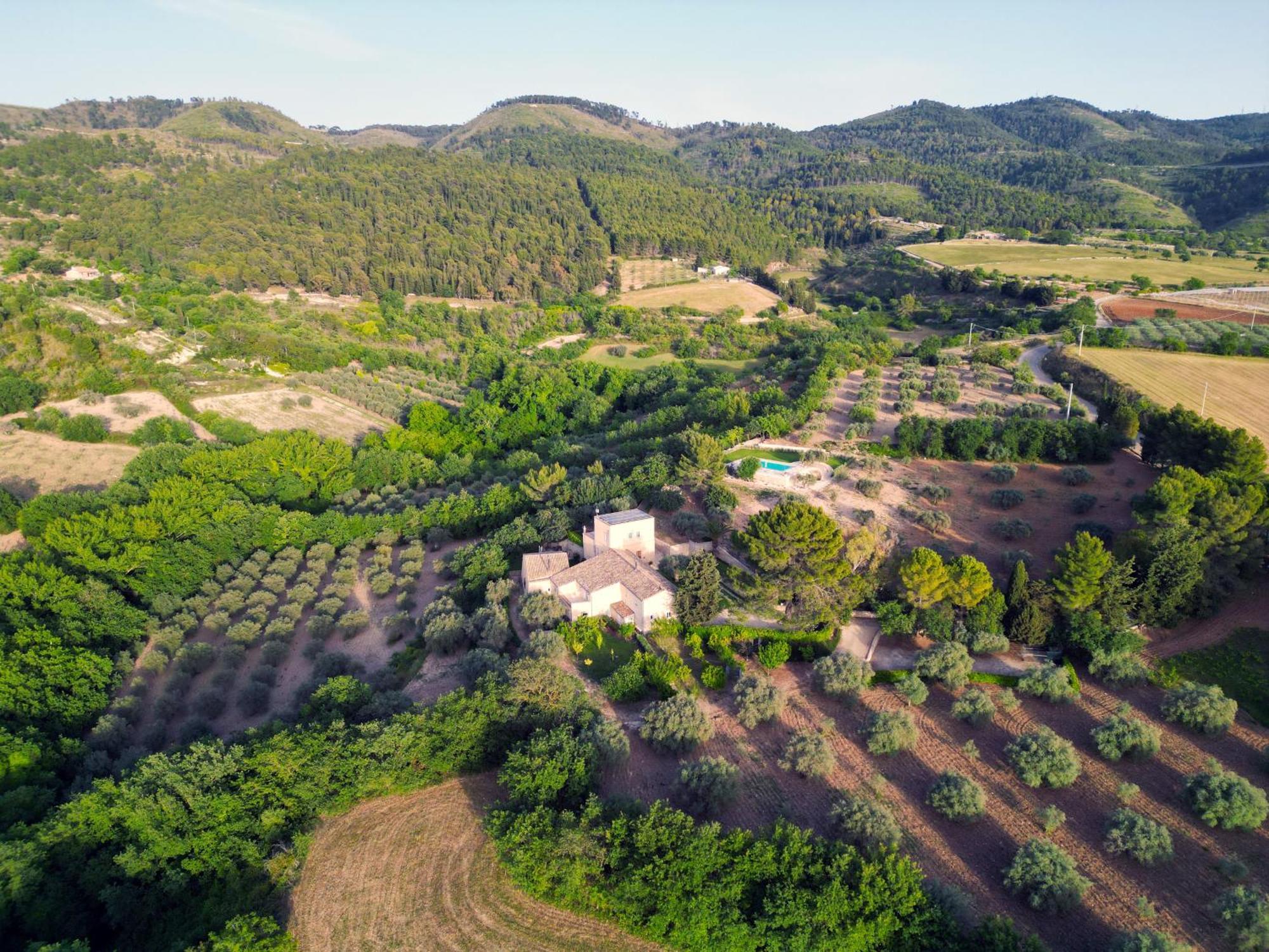 Villa Santa Margherita Chiaramonte Gulfi Exterior foto